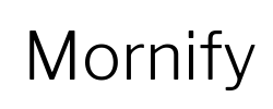 Mornify - logo